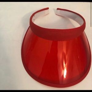 Red visor
